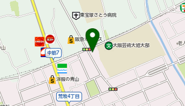 ぷらす鍼灸整骨院 荒牧院の地図画像