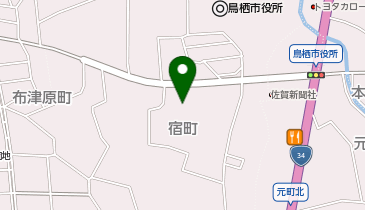 1/3rd Fitness 鳥栖店の地図画像