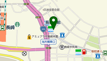 整足院 長崎店の地図画像