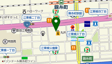 整足院 錦糸町店の地図画像