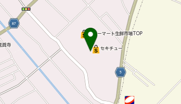 生鮮市場TOP セキチュー上尾店の地図画像