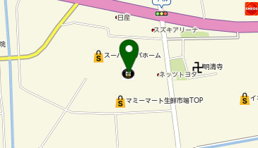 生鮮市場TOP ビバ春日部店の地図画像