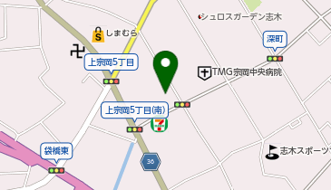 マミーマート 上宗岡店の地図画像