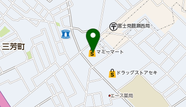 マミーマート 三芳店の地図画像
