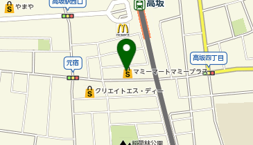 マミープラス 高坂店の地図画像