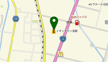 ATTivoジム アッティーボジム 名取・岩沼店の地図画像