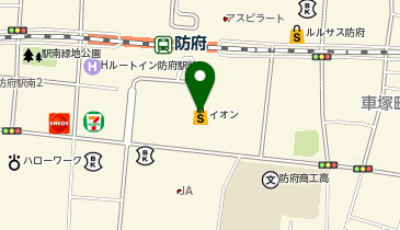 ATTivoジム アッティーボジム 山口防府店の地図画像
