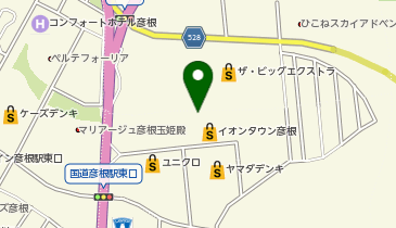 ATTivoジム アッティーボジム 彦根店の地図画像