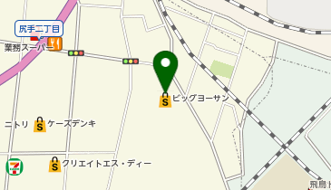 ビッグヨーサン鶴見店の地図画像