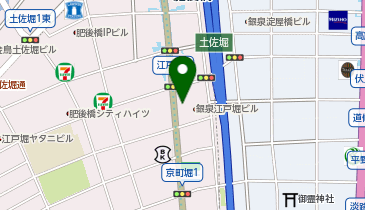 Barber the GM 肥後橋の地図画像