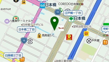 Barber the GM 日本橋の地図画像