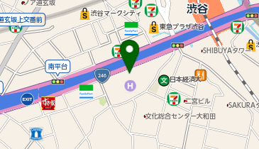 カージュラジャ 渋谷セルリアンタワー東急ホテル店の地図画像