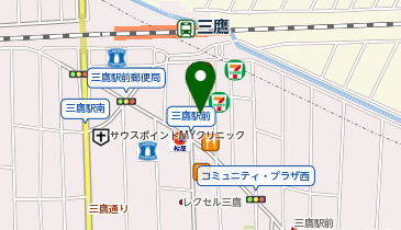 七宝麻辣湯 三鷹店の地図画像