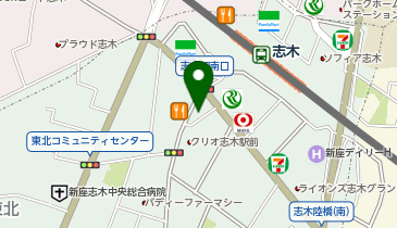 七宝麻辣湯 志木店の地図画像