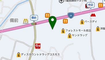 手芸センタードリーム フォレストモール岩出店の地図画像