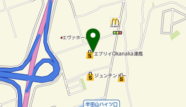 手芸センタードリーム エブリイ津高店の地図画像