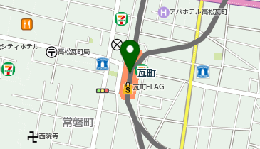 手芸センタードリーム 瓦町FLAG店の地図画像