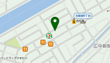 手芸センタードリーム くれ広店の地図画像