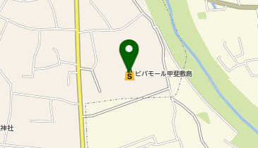 手芸センタードリーム ビバモール甲斐敷島店の地図画像