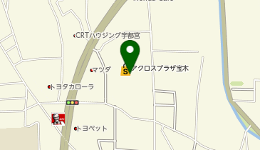 手芸センタードリーム アクロスプラザ宝木店の地図画像