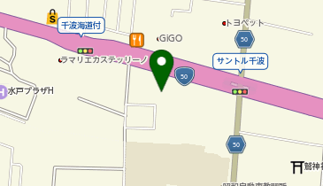 あんず お肉の工場直売所 水戸店の地図画像