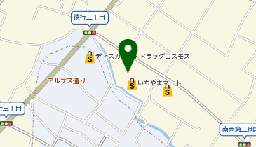 いちやまマート 徳行店の地図画像