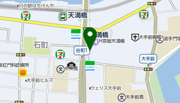 えん発酵温熱木浴 天満橋店の地図画像