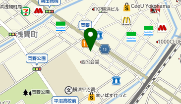 えん発酵温熱木浴横浜店の地図画像