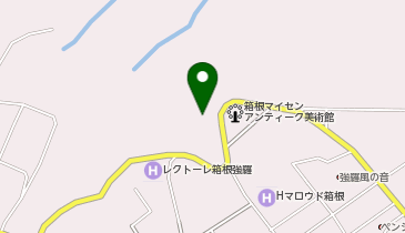 ふふ 箱根店の地図画像