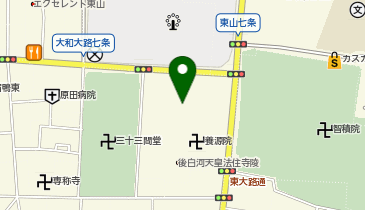 えん発酵温熱木浴 HANARE 京都店の地図画像