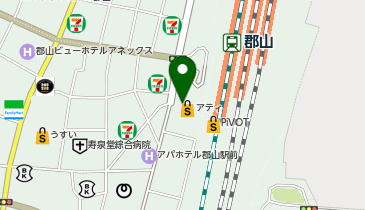 URBAN EARTH BBQ アティ郡山店の地図画像