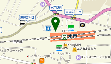 URBAN EARTH BBQ 水戸エクセル店の地図画像