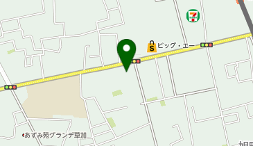 YDC DANCE STUDIO 草加校の地図画像