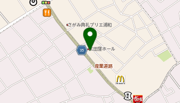 YDC DANCE STUDIO 浦和校の地図画像