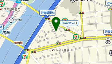 リアル脱出ゲームCROSSING 浅草店の地図画像
