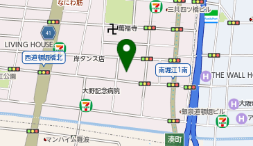 リアル脱出ゲーム大阪南堀江店の地図画像