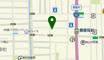 リアル脱出ゲーム岡山店の地図画像