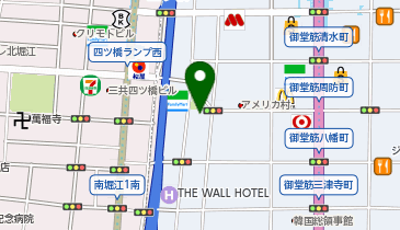 リアル脱出ゲーム大阪心斎橋店の地図画像