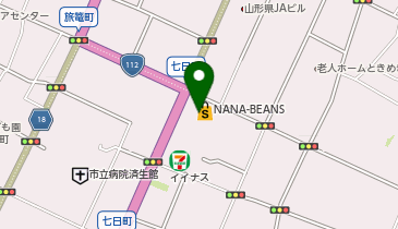 グラン山形ナナ・ビーンズ店の地図画像