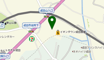 ミュゼプラチナム グランイオンタウン成田富里店の地図画像
