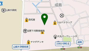 ミュゼプラチナム イオンタウン山梨中央店の地図画像