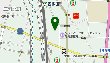 ダイユーエイトMAX福島店の地図画像