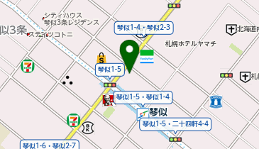 ミュゼプラチナム 札幌琴似店の地図画像