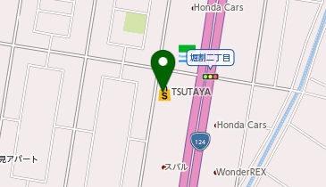 R Baker Coccinelle TSUTAYA 鹿嶋南店の地図画像