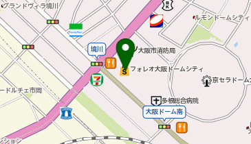 クラヴマガ・ジャパン 大阪NASスタジオの地図画像