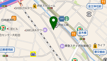 クラヴマガ 渋谷スタジオの地図画像