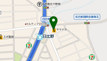 しあわせどらやき 日比野店の地図画像