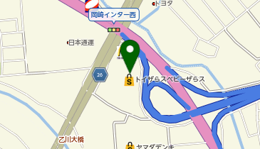 こどもっちパーク おかざきパークの地図画像
