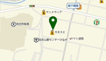 カネスエ 日永店の地図画像