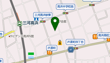 フェルナ沢渡店の地図画像